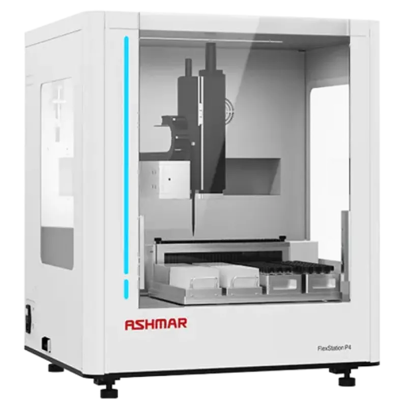 ASHMAR FlexStation P4-S1 Sıvı İşleme İstasyonu Standart Hazırlama Robotu