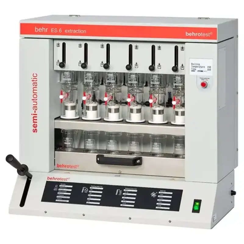 BEHR ES 6 Yarı Otomatik Solvent Ekstraksiyon Cihazı