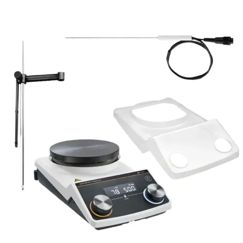 Hei-PLATE Sensor Advanced Package Core+ Isıtıcılı Manyetik Karıştırıcı 145mm 300°C