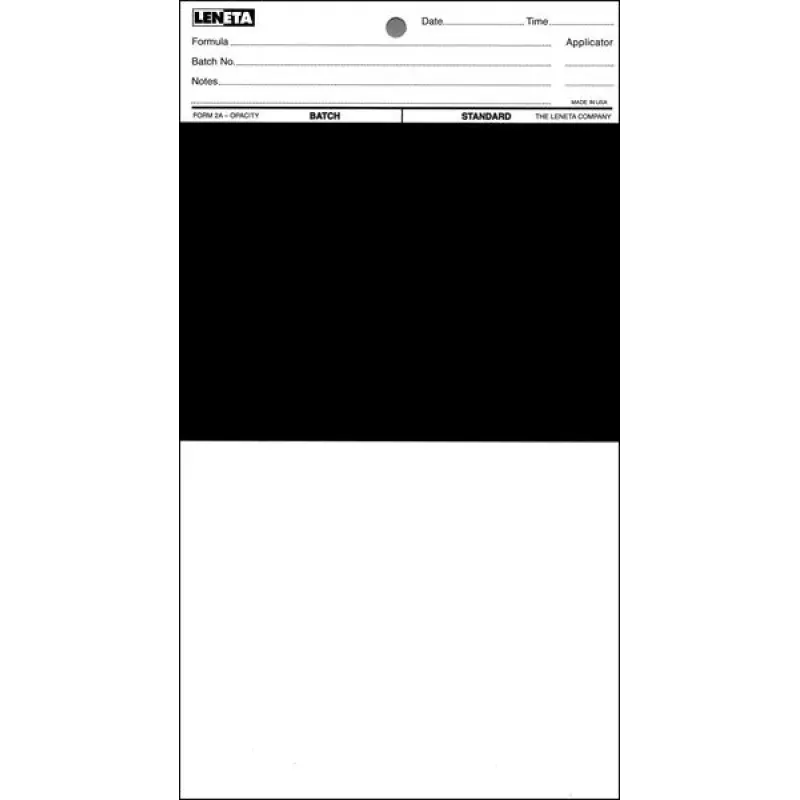 LENETA Form 2A Örtücülük Test Kartı (250 Adet)
