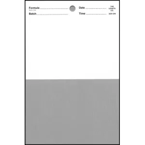 LENETA Form 5DX-GW Örtücülük Test Kartı (500 Adet)