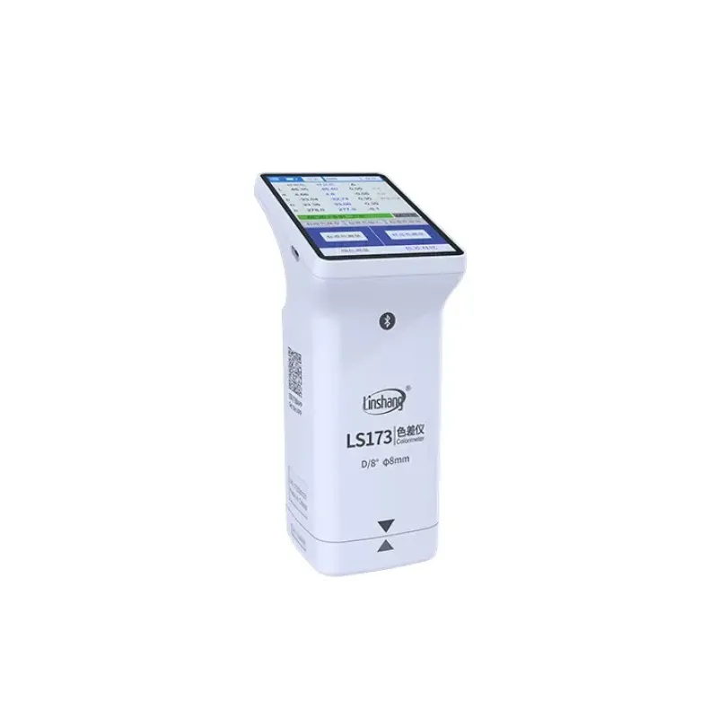 LINSHANG LS173 Dokunmatik Ekranlı D/8 Renk Ölçer Kolorimetre