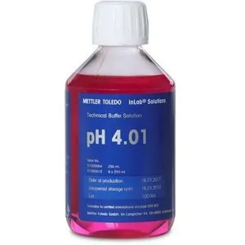 METTLER TOLEDO pH=4.01 Tampon Çözeltisi (250 mL)