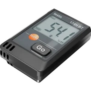 TESTO 174H BT Bluetooth Bağlantılı Sıcaklık ve Nem Data Logger