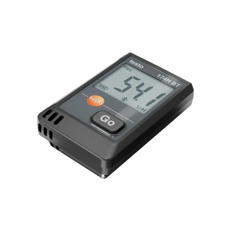 TESTO 174H BT Bluetooth Bağlantılı Sıcaklık ve Nem Data Logger