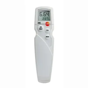 TESTO 205 Tek Elle Kullanılabilen Gıda pH Metresi