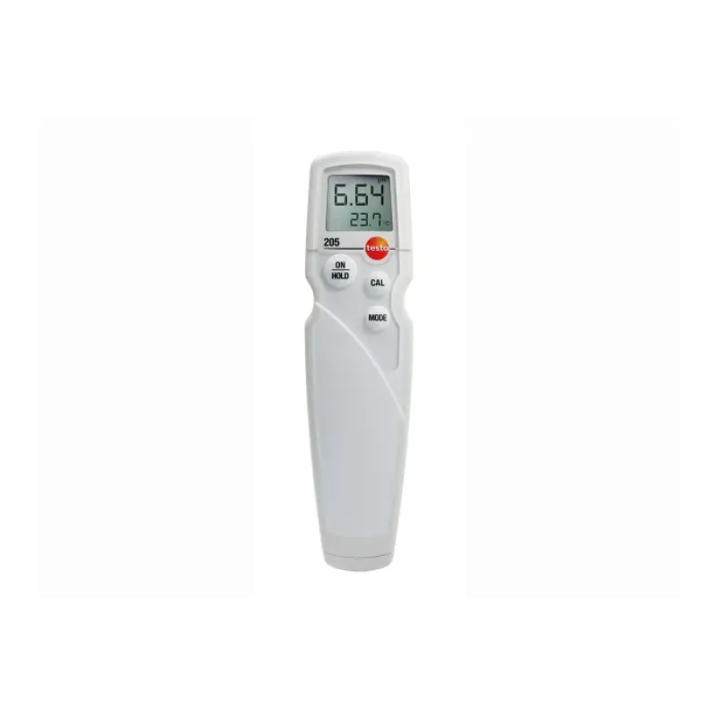 TESTO 205 Tek Elle Kullanılabilen Gıda pH Metresi