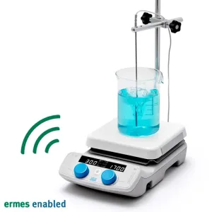 VELP AREC 7 Connect Probe Rod Clamp Dahil Seramik Dijital Isıtıcılı Manyetik Karıştırıcı