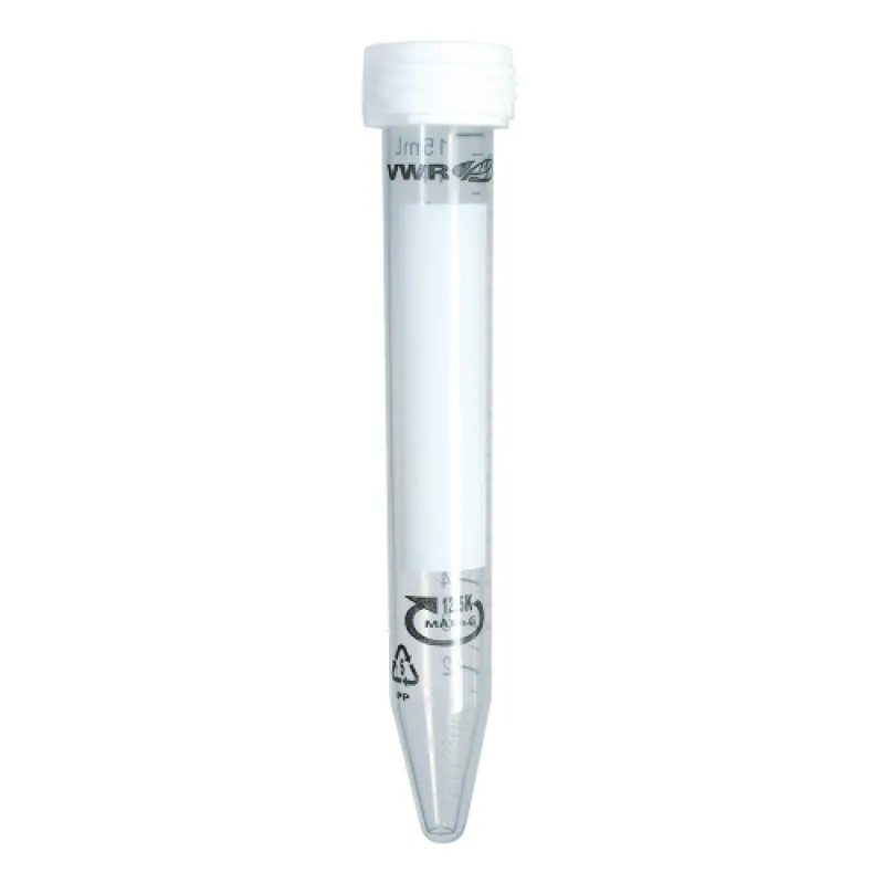 VWR 15 mL Steril Santrifüj Tüpü (500 Adet)