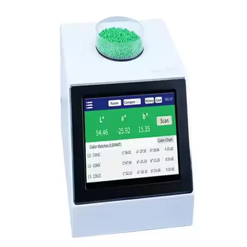 LINSHANG LS177 Spektrokolorimetre D/8 Masaüstü Renk Ölçer Toz, Granül ve Opak Sıvıların Renk Ölçümü