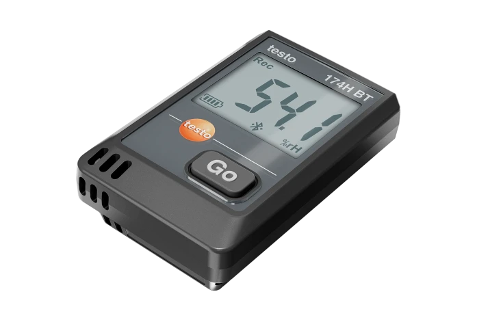 TESTO 174H BT Bluetooth Bağlantılı Sıcaklık ve Nem Data Logger